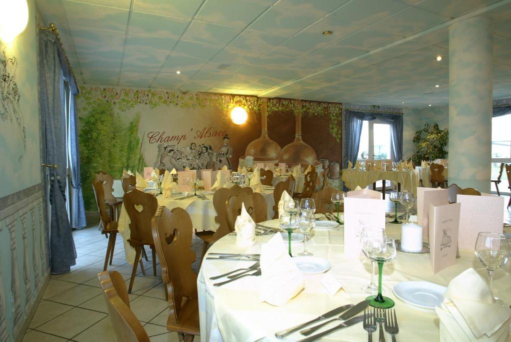 Hotel Restaurant Champ Alsace Αγκνώ Εξωτερικό φωτογραφία